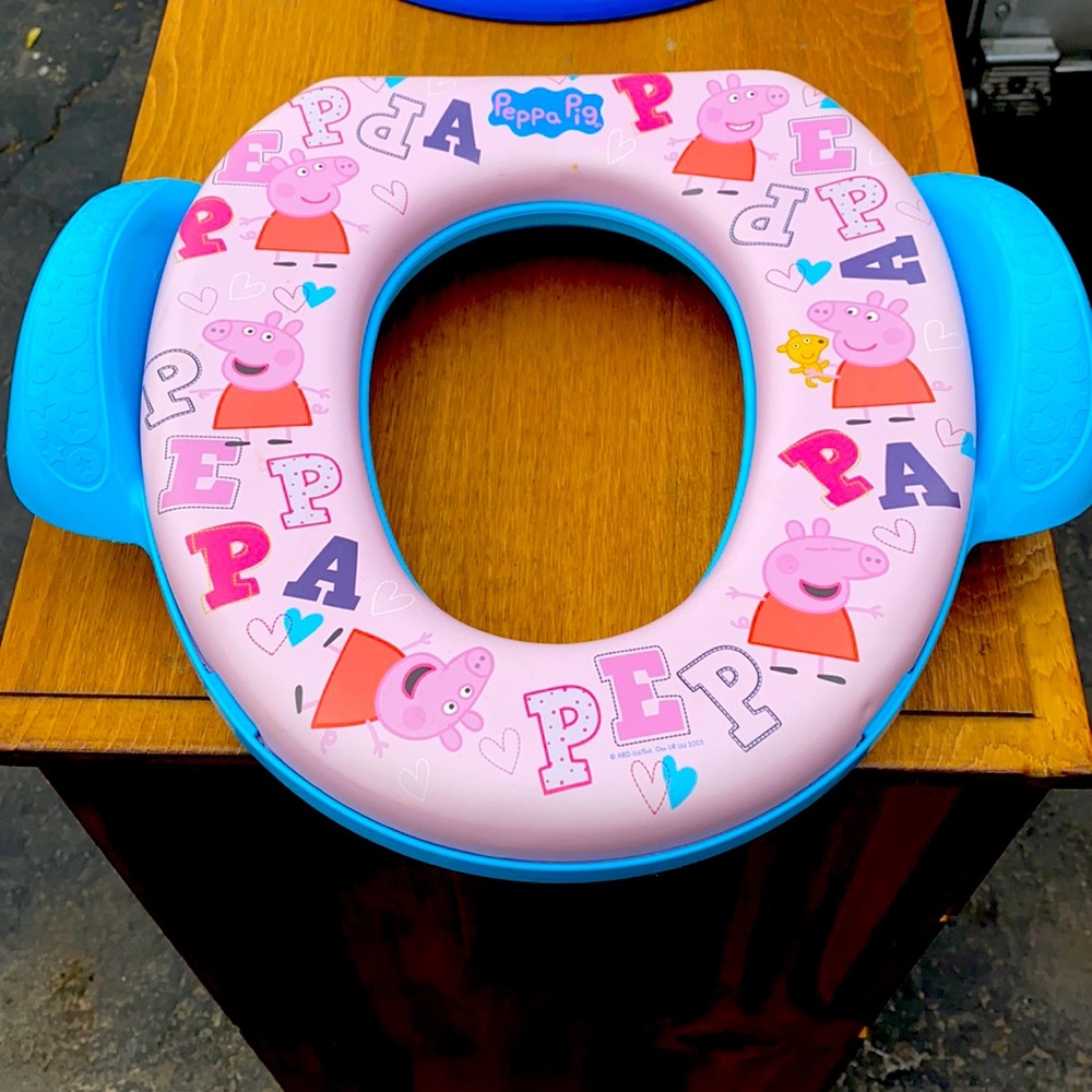 Peppa pig kids toilet seat